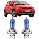 Lampadas farol super branca volkswagen gol g5