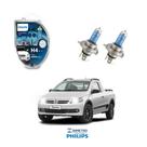 Lâmpadas Farol Volkswagen Saveiro Philips H4 CrystalVision