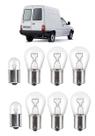 Lampadas fiat fiorino 1996 a 2005 pisca freio lanterna e re