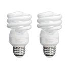 Lâmpadas fluorescentes compactas Xtricity T2 Spiral 23W (pacote com 2)