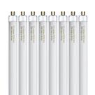 Lâmpadas fluorescentes Konideke F8T5/WW, brancas quentes, 12 cm, 8 W, 460 lm, pacote com 8
