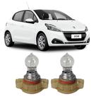 Lampadas Halógena Farol Milha H16 Peugeot 208