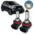 Lâmpadas Halógena Original Farol de Milha H11 Nissan March Todos