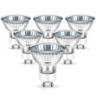 Lâmpadas halógenas Flaspar GU10 50W 2800K, branco quente, pacote com 6