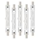 Lâmpadas halógenas Jaenmsa R7S T3 78mm 150W 120V Pacote com 5