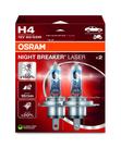 Lâmpadas Halógenas para Farol OSRAM Night Breaker Laser H4 12V