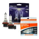 Lâmpadas halógenas SYLVANIA H11 XtraVision com kit de restauração de faróis Lâmpadas halógenas SYLVANIA H11 XtraVision com kit de restauração de faróis