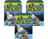 Lâmpadas halógenas Zoo Med Repti Tuff Splashproof 50 W (pacote com 3)