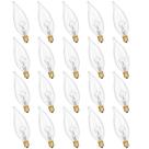 Lâmpadas incandescentes Potanro E12 25W 2700K 180lm, pacote com 20