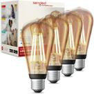 Lâmpadas inteligentes Sengled Retro WiFi Vintage Filament, pacote com 4