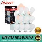 Lâmpadas Kit com 10 de Led Pera Bulbo 15W 6500W Branco Frio Avant