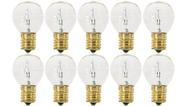 Lâmpadas KOR S11/N 40W Clear E17 Pacote básico com 10