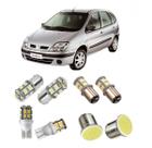 Lâmpadas Led 6k Traseira Seta Ré Freio Scenic 2001 a 2010