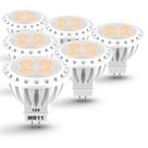 Lâmpadas LED ALIDE 3W MR11 12V 20W 35W, substituição, pacote com 6