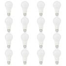 Lâmpadas LED Amazon Basics A19 15W (100W Equiv) 16 unidades