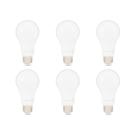 Lâmpadas LED Amazon Basics A19 15W, pacote com 6 lâmpadas brancas macias