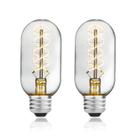 Lâmpadas LED AMDTU T45 4W 2700K Soft White, pacote com 2 unidades
