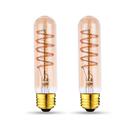 Lâmpadas LED Beonllay T10 4W 2700K 400lm reguláveis, pacote com 2