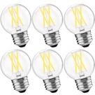 Lâmpadas LED BLINGCOLOR G16.5 6W (60W Equiv) 5000K, pacote com 6 Lâmpadas LED BLINGCOLOR G16.5 6W (60W Equiv) 5000K, pacote com 6