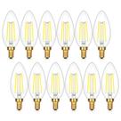 Lâmpadas LED Brightever E12 Candelabra 6W 5000K 620lm 12pk Lâmpadas LED Brightever E12 Candelabra 6W 5000K 620lm 12pk