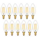 Lâmpadas LED Brightever E12 Candelabra 6W (pacote com 12)