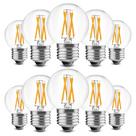 Lâmpadas LED BRIMAX G16.5 4W 2700K reguláveis, pacote com 10