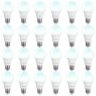 Lâmpadas LED BUBO 8W (equivalente a 60W) A19 5000K E26, pacote com 24