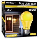 Lâmpadas LED Bug Wiyifada 9W Amber Yellow Outdoor, pacote com 4 Lâmpadas LED Bug Wiyifada 9W Amber Yellow Outdoor, pacote com 4