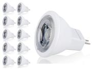 Lâmpadas LED CBConcept MR11 GU4.0 2W 230lm 3000K, pacote com 10