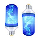 Lâmpadas LED com efeito de chama OMK Blue Flame Christmas