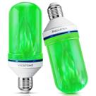 Lâmpadas LED de chama Vicstone 4 modos E26 Fire Bulb, pacote com 2