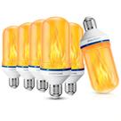 Lâmpadas LED de chama Vicstone Dusk to Dawn Outdoor E26