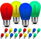 Lâmpadas LED de Cordão SMART EGG S14 1W - Pacote com 16 Unidades Multicoloridas