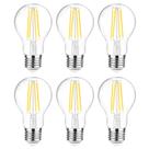 Lâmpadas LED de filamento Ascher 6W E26 4000K Daylight