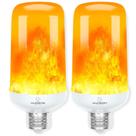 Lâmpadas LED de Halloween Hudson Flame Effect 3W E26/E27 Orange