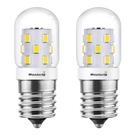 Lâmpadas LED de micro-ondas Maelsrlg E17 3W 380lm 6000K, pacote com 2