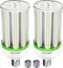 Lâmpadas LED de milho DJDTDTY 150W 5000K 18000lm E26/E39, pacote com 2 Lâmpadas LED de milho DJDTDTY 150W 5000K 18000lm E26/E39, pacote com 2