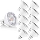 Lâmpadas LED de paisagem SANSUN 5W MR16 12V 50W Halogênio