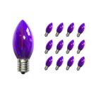 Lâmpadas LED de reposição ChyParty C7 Purple, pacote com 12