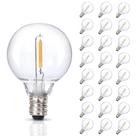 Lâmpadas LED de reposição Sdduenled G40 E12 0,6 W, pacote com 25