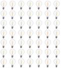 Lâmpadas LED de substituição Lieidi G40 E12 0,6 W 2200 K, pacote com 50