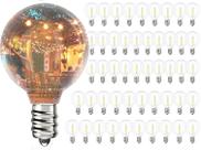 Lâmpadas LED de substituição Svater G40 para luzes de corda externas