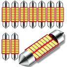 Lâmpadas LED DODOFUN 36MM Festoon 6418 DE3423 DE3425 6000K