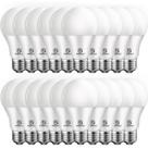 Lâmpadas LED E ILUMINAÇÃO ENERGÉTICA 8,5 W 800 lúmens 2700 K 20 unidades Lâmpadas LED E ILUMINAÇÃO ENERGÉTICA 8,5 W 800 lúmens 2700 K 20 unidades