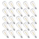 Lâmpadas LED Edison Filltown ST38 0,6 W E12 2700K 50 unidades