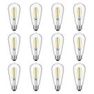 Lâmpadas LED Edison Gozelux Dimmable Vintage 6W 750lm 5000K