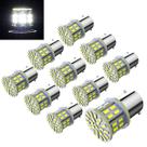 Lâmpadas LED Efoxcity 1156, pacote de 10, 12 V, 650 lúmens, brancas para carro