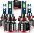 Lâmpadas LED FITMOTORS H11/H8/H9/9005/HB3 - 160W 32000lm 6500K Lâmpadas LED FITMOTORS H11/H8/H9/9005/HB3 - 160W 32000lm 6500K