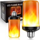 Lâmpadas LED Flame Hyrion 4 modos E26 Base (pacote com 2) Lâmpadas LED Flame Hyrion 4 modos E26 Base (pacote com 2)