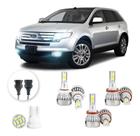 Lampadas Led Ford Edge 2008 A 2010 Hb3 H11 H8 20000lm